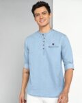 kuons_avenue_blue_denim_short_kurta_with_welt_pocket.jpg