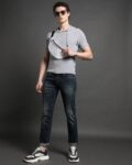 Men Mid-Wash Slim Fit Jeans