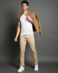 Men Straight Fit Mid-Rise Jeans