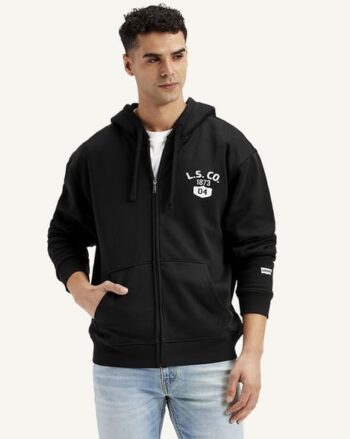 Brand Pattern Crew-Neck Sweatshirt