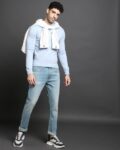 Men 512 Mid-Wash Slim Tapered Fit Jeans