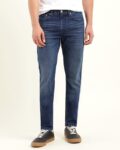 Men Lightly Washed 512 Slim Tapered Fit Jeans