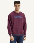 Printed Slim Fit Crew-Neck Sweatshirt