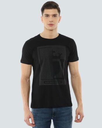 Logo Print Slim Fit Crew-Neck T-shirt