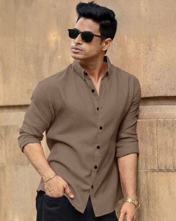 Men Printed Regular Fit Shirt