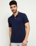 Men Slim Fit Polo T-Shirt