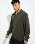 Men Oversized Kangaroo Pocket Hoodie