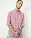 max_pink_striped_regular_fit_short_kurta_with_patch_pocket.jpg