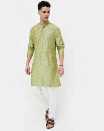 Men Embroidery Long Kurta