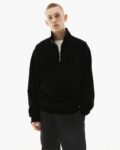 Men Oversized Fit Turtleneck Sweatshirt