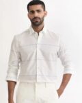 men Slim Fit Paisley Print Shirt