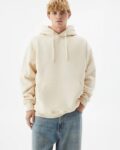 Men Oversized Fit Hoodie with Kangaroo Pockets