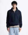 Men Colour-block Hooded Sweatshirt
