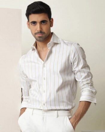 Men Patterned Slim Fit Shirt