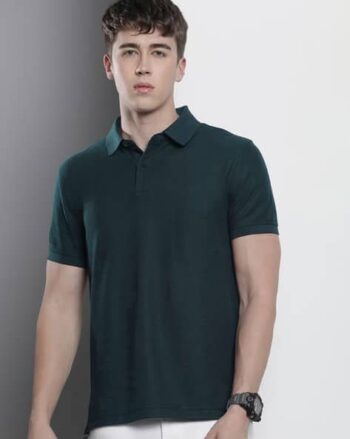 Men Regular Fit Polo T-Shirt