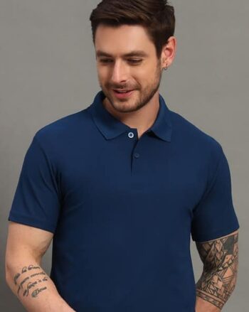 Men Regular Fit Polo T-Shirt