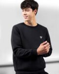 Men Sweatshirt with Round Neck