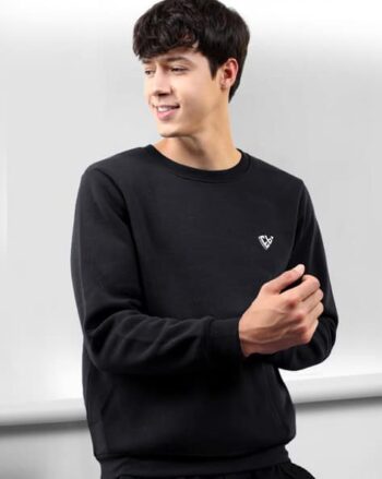 Men Sweatshirt with Round Neck