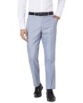 Men Slim Fit Chinos with Slip Pockets