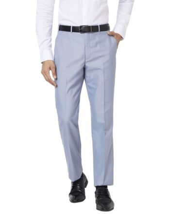 Men Slim Fit Chinos with Slip Pockets