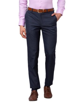 Slim Fit Trousers with Insert Pockets