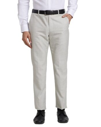 Men Cotton Slub Relaxed Fit Lounge Trousers