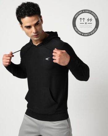 Men Regular Fit Hoodie