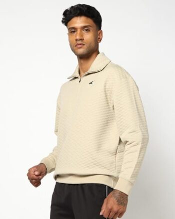 Men Regular Fit Round-Neck Sweatshirt