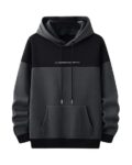 Men Regular Fit Hoodie with Kangaroo Pockets
