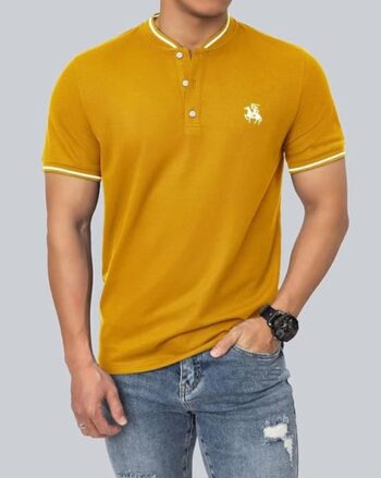 Men Regular Fit Polo T-Shirt