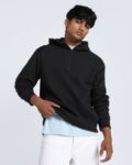 Men Applique Embroidered Regular Fit Sweatshirt