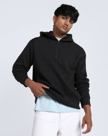 Men Applique Embroidered Regular Fit Sweatshirt