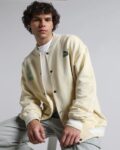 Men Oversized Fit Crew-Neck Pullover
