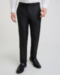Tapered Fit Flat-Front Cargo Pants