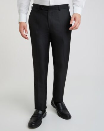 Tapered Fit Flat-Front Cargo Pants