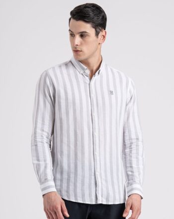 Slim Fit Shirt with Flap Pockets