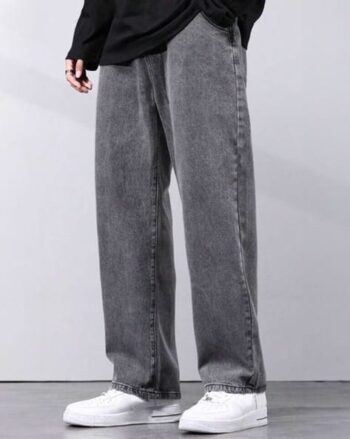 Men Mid-Rise Baggy Relaxed Jeans