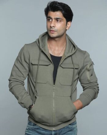 Men Graphic Print Hoodie