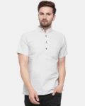 Men Regular Fit Short Kurta