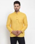 Men Regular Fit Short Kurta