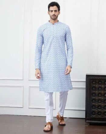 Embroidered Long Kurta