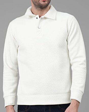 Men Regular Fit Zip-Top Sweatshirt