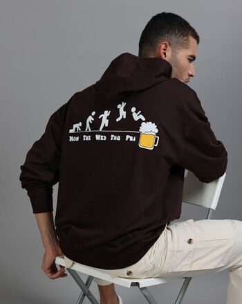 Men Graphic Print Regular Fit Hoodie