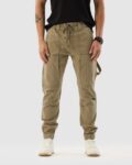 Straight Fit Flat-Front Trousers