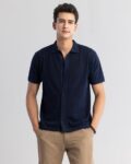 Men Striped Regular Fit Shirt with Patch Pocket