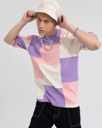 Colourblock Crew-Neck T-Shirt