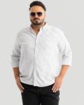 Men Checked Checked Fit Shirt with Spread Collar
