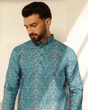 Men Embroidery Long Kurta