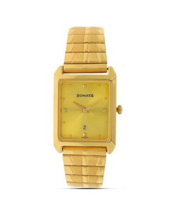 Men Water-Resistant Analogue Watch-NT7007YM02