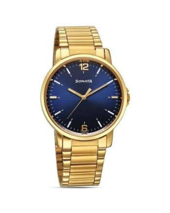 Men Water-Resistant Analogue Watch-NT77083YM08